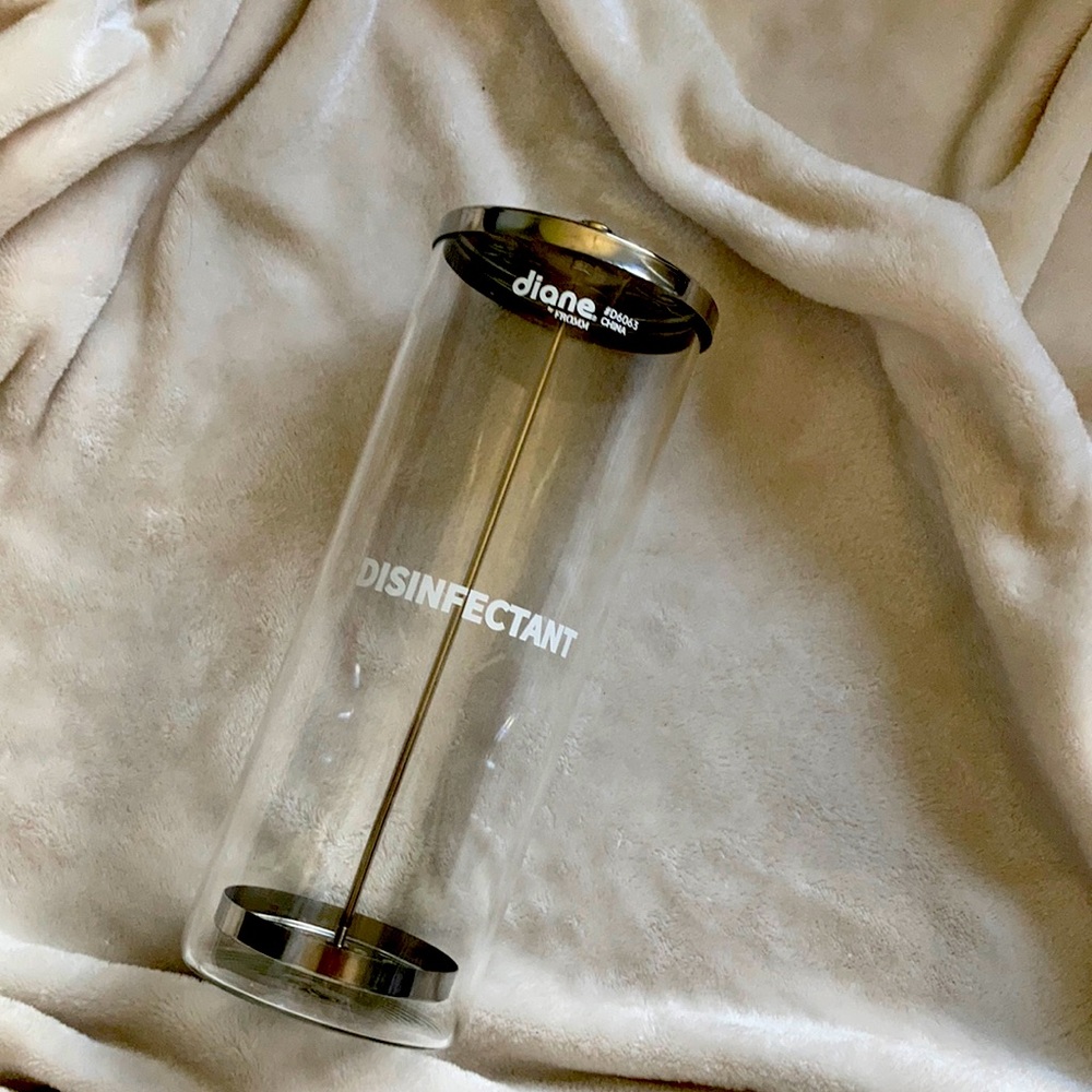 COPY - Disinfectant Container/Canister with Lid and Lift